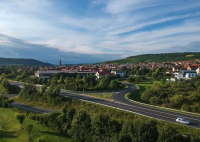 Eibelstadt - Ortseinfahrt von Sommerhausen