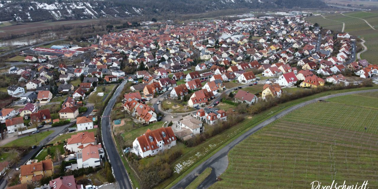 Eibelstadt von Oben