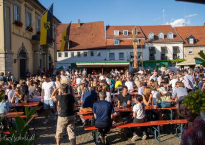 Marktplatz-Weinfest des FC Eibelstadt 2022