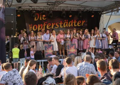 Marktplatz-Weinfest des FC Eibelstadt 2022