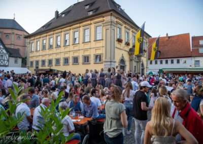 Marktplatz-Weinfest des FC Eibelstadt 2022