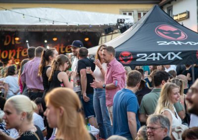 Marktplatz-Weinfest des FC Eibelstadt 2022