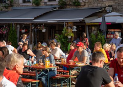 Marktplatz-Weinfest des FC Eibelstadt 2022