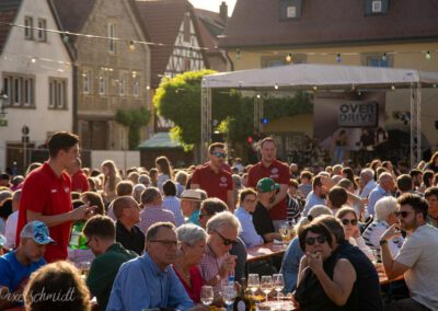 Marktplatz-Weinfest des FC Eibelstadt 2022