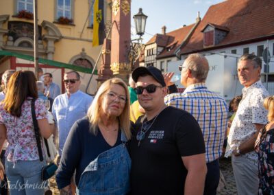 Marktplatz-Weinfest des FC Eibelstadt 2022