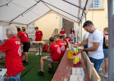 Marktplatz-Weinfest des FC Eibelstadt 2022