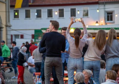 Marktplatz-Weinfest des FC Eibelstadt 2022