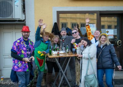 Gute Laune beim Fasching in Eibelstadt