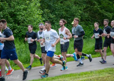 Die Läufer beim 9.Krick Firmenlauf in EIbelstadt