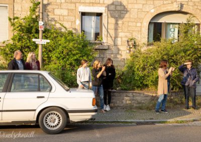 Anfeuerung und Applaus für die Teilnehmer