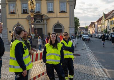 Die Helfer der Freiwilligen Feuerwehr