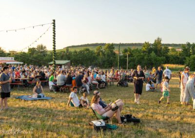 Zahlreiche Besucher beim Johannisfeuer