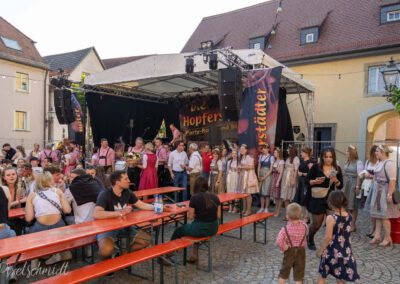 Einzug der Weinprinzessinnen