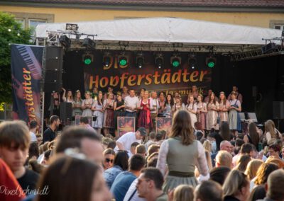 Weinfesteröffnung mit Weinprinzessin und Bürgermeister