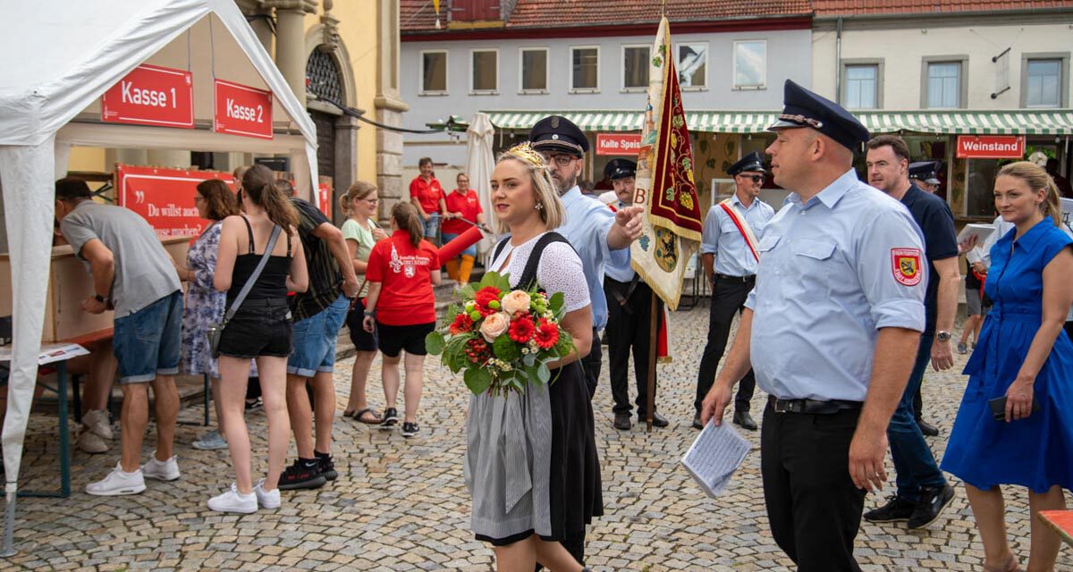 45.Marktplatzweinfest der Freiwilligen Feuerwehr