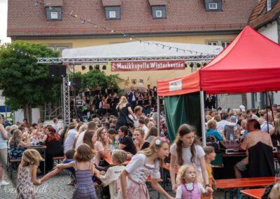 Partystimmung mit der Musikkapelle Winterhausen