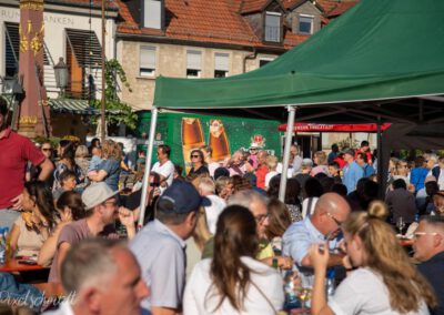 Viele Besucher genossen die Atmosphäre