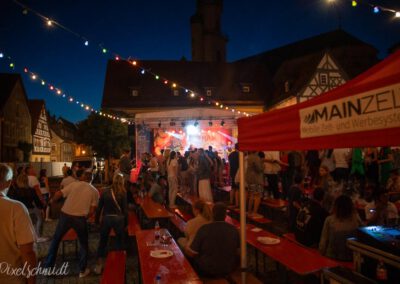 Heiße Stimmung am Abend