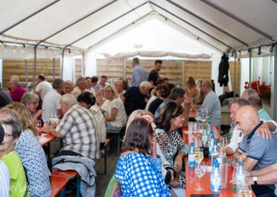 Zahlreiche Besucher beim Hoffest