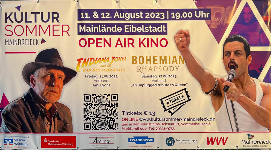 Open Air Kino in Eibelstadt