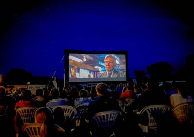 Open Air Kino in Eibelstadt mit "Indiana Jones und das Rad des Schicksals"