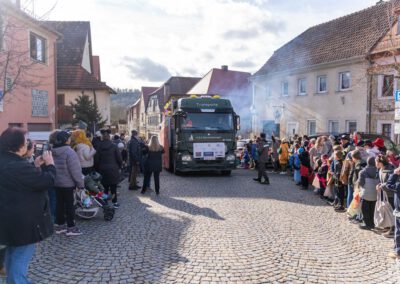 der Zug läuft