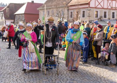 Fantasievolles Fasching in Eibelstadt