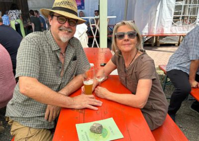 Nette Menschen beim ATGV-Sommerfest