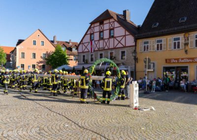 Die Freiwillige Feuerwehr Eibelstadt im vollen Einsatz
