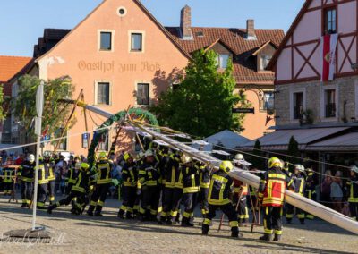 Die Freiwillige Feuerwehr Eibelstadt im vollen Einsatz
