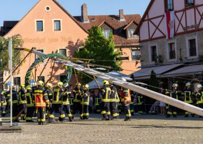 Die Freiwillige Feuerwehr Eibelstadt im vollen Einsatz