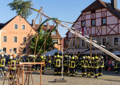 Die Freiwillige Feuerwehr Eibelstadt im vollen Einsatz