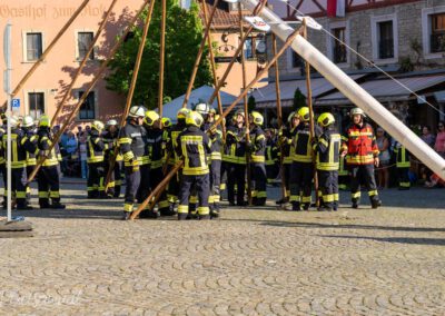 Die Freiwillige Feuerwehr Eibelstadt im vollen Einsatz