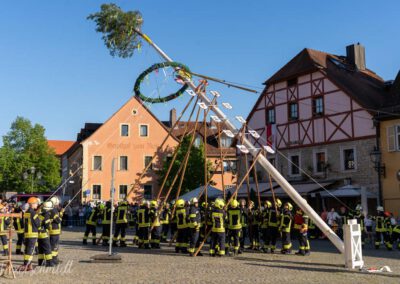 Die Freiwillige Feuerwehr Eibelstadt im vollen Einsatz