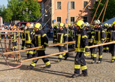 Die Freiwillige Feuerwehr Eibelstadt im vollen Einsatz