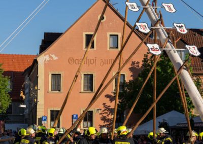 Die Freiwillige Feuerwehr Eibelstadt im vollen Einsatz