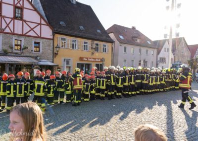 Die Mannschaft stellt sich auf