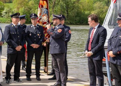 Johannes Dorbath hat auch noch ein paar Worte für die Anwesenden