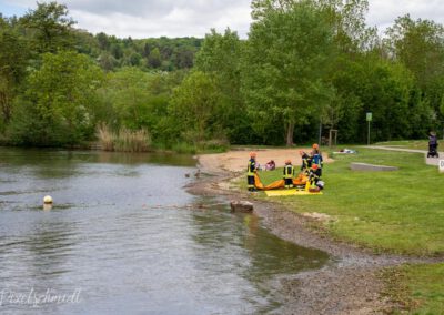 Und zum Abschluss noch eine Vorführung der kleinsten Mitglieder der Freiwilligen Feuerwehr Eibelstadt