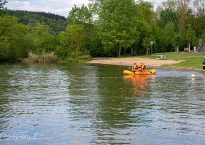 Und zum Abschluss noch eine Vorführung der kleinsten Mitglieder der Freiwilligen Feuerwehr Eibelstadt